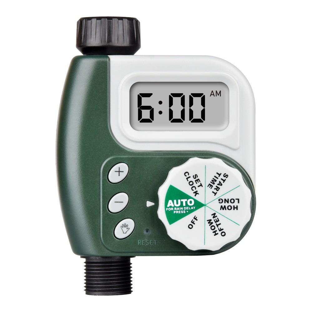 ЖК-дисплей Электронный таймер полива сада Автоматический контроллер полива Интеллектуальный клапан Устройство контроля полива