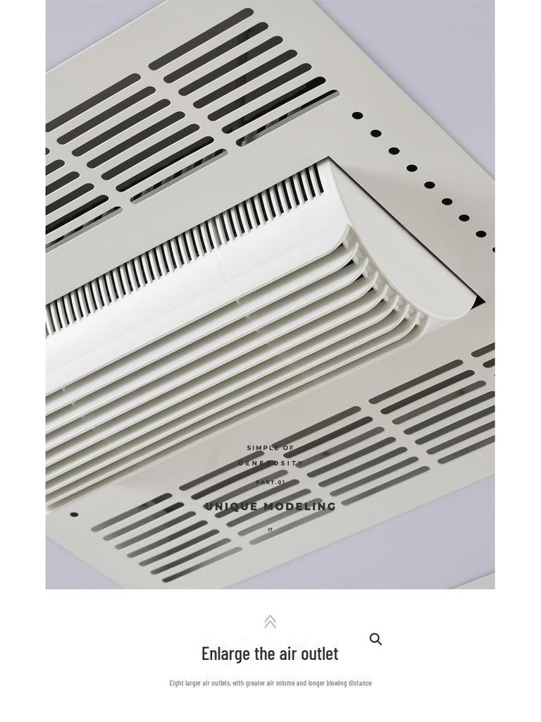 Встроенный пылезащитный потолочный вентилятор для офиса, кухни и ресторана