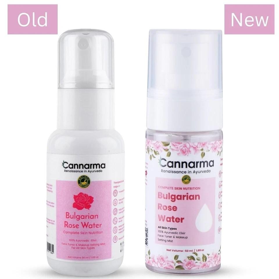 Cannarma Bulgarian Rose Water Face Toner For All Skin Types 50ml