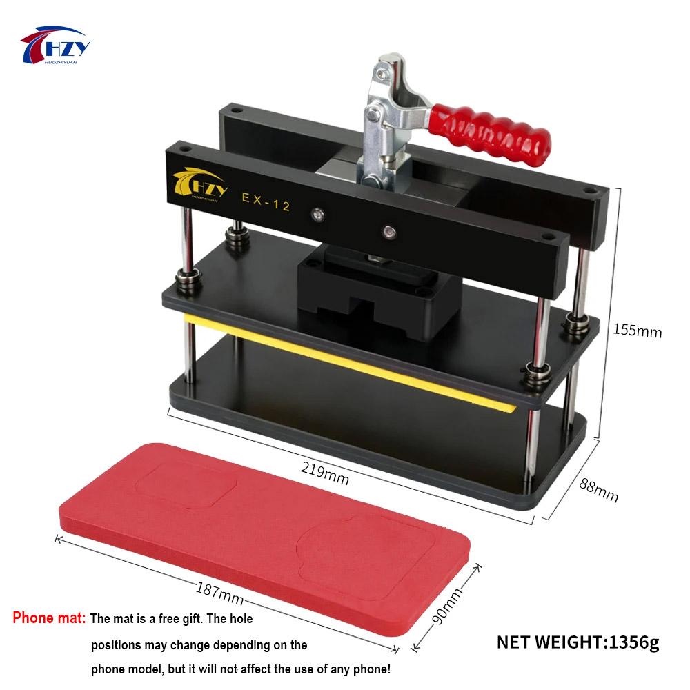 HZY EX-12 Universal Pressure Retaining Platform Fixing Fixture For Mobile Phone LCD Screen Back Cover Repair Hand Tool