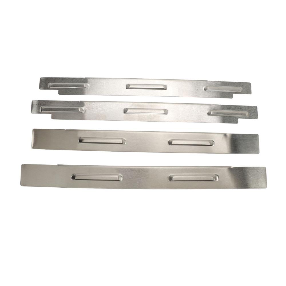 4 Pcs Stainless Steel Griddle Wind Guard 36 inch Heat Shield Wind Guard Shield Grill Accessories