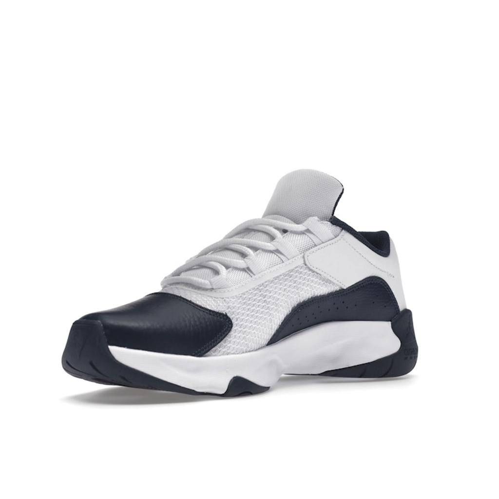 Мужские кроссовки Air Jordan 11 CMFT Low Michigan White Armory-Navy Pollen CW0784-147