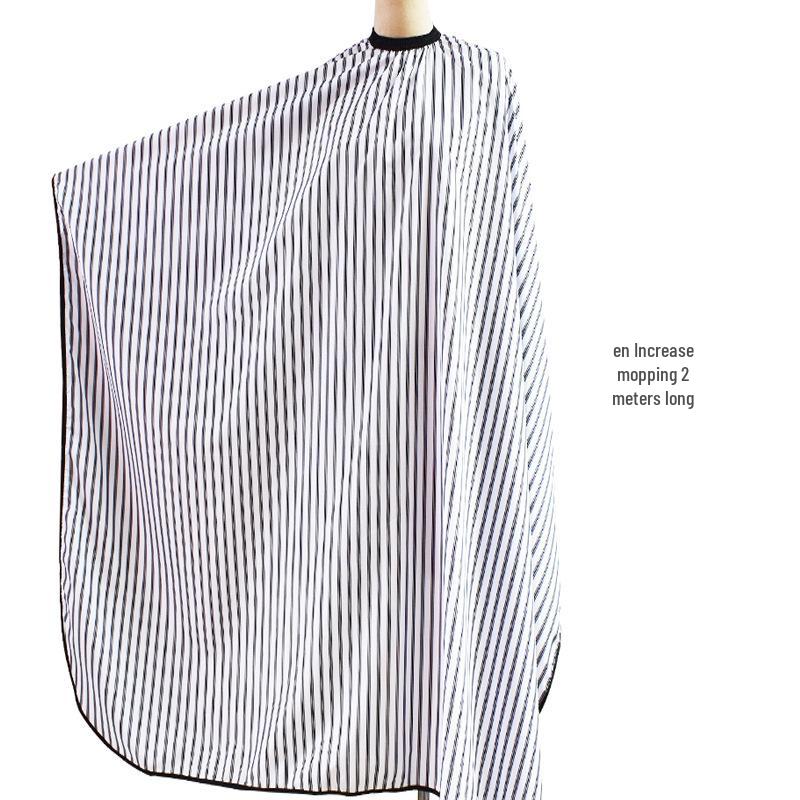 Очень большой антистатический плащ для стрижки для взрослых – Нелипкий, шарф 2 метра для домашнего использования