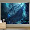 Bedroom Background Cloth Digital Printing Hanging Blanket Dormitory Bed Head Decoration Cloth Living Room Wall Cloth