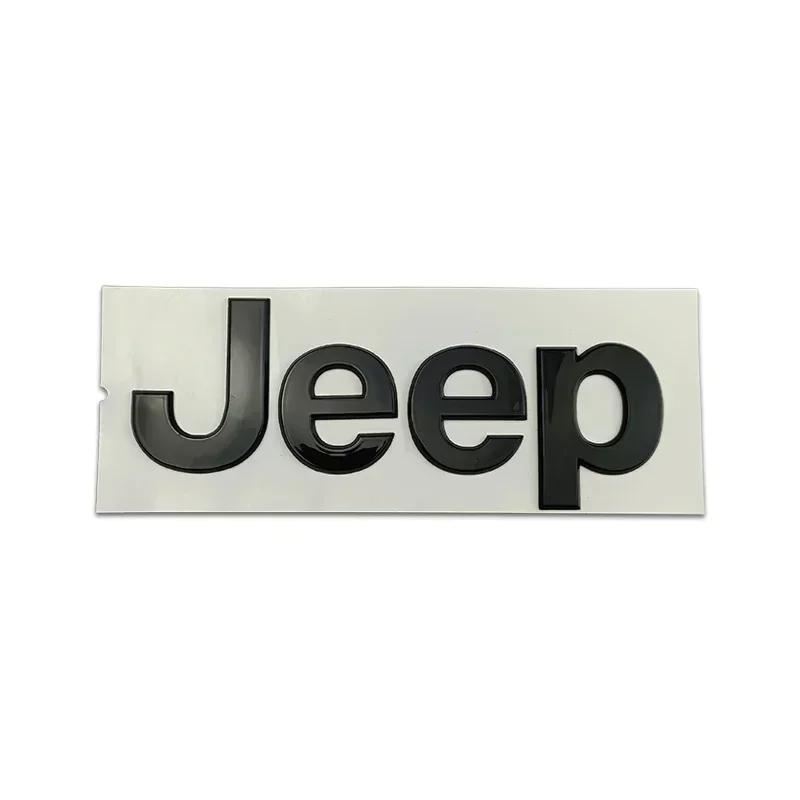ABS Car Front Emblem Trunk Sticker for Jeep Grand Cherokee Commander Renegade Liberty Compass Patriot Wrangler Tj Jk Decoration ALZ1