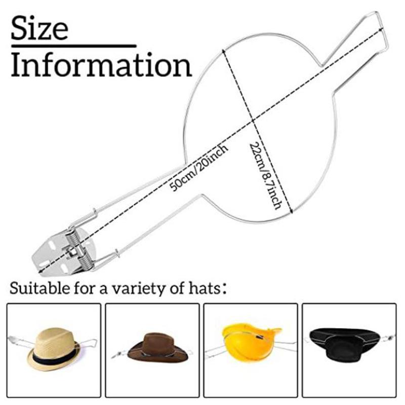 1 шт. Стальной автомобильный держатель для ковбойской шляпы, многофункциональная автомобильная стойка для хранения шляп