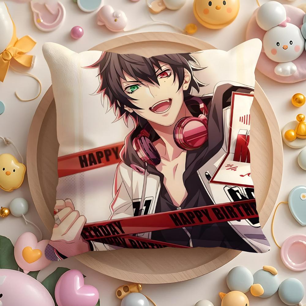 Чехол для подушки с принтом H-Hypnosis Mic, для дома и автомобиля, многоцелевой, двусторонний, мягкий и прочный, для повседневного использования