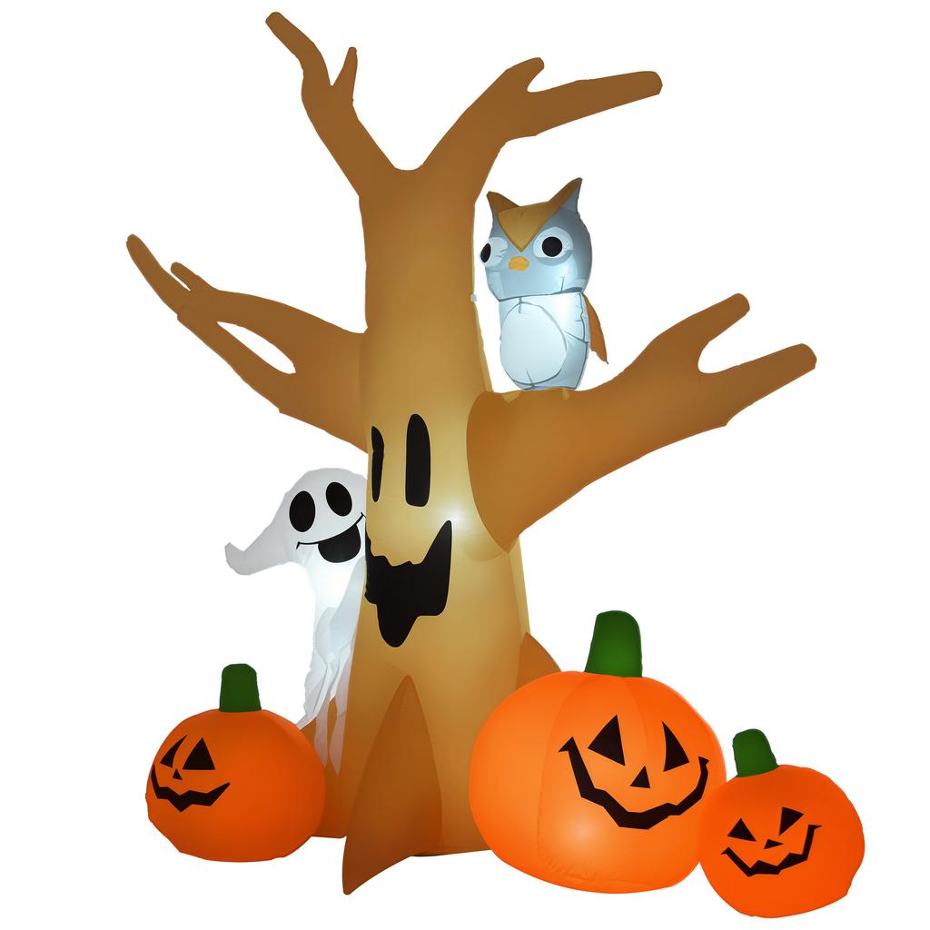 Halloween Inflatable Spooky Ghost Air Figure Light-up Decoration 120/240 cm (Inflatable Spooky Tree)