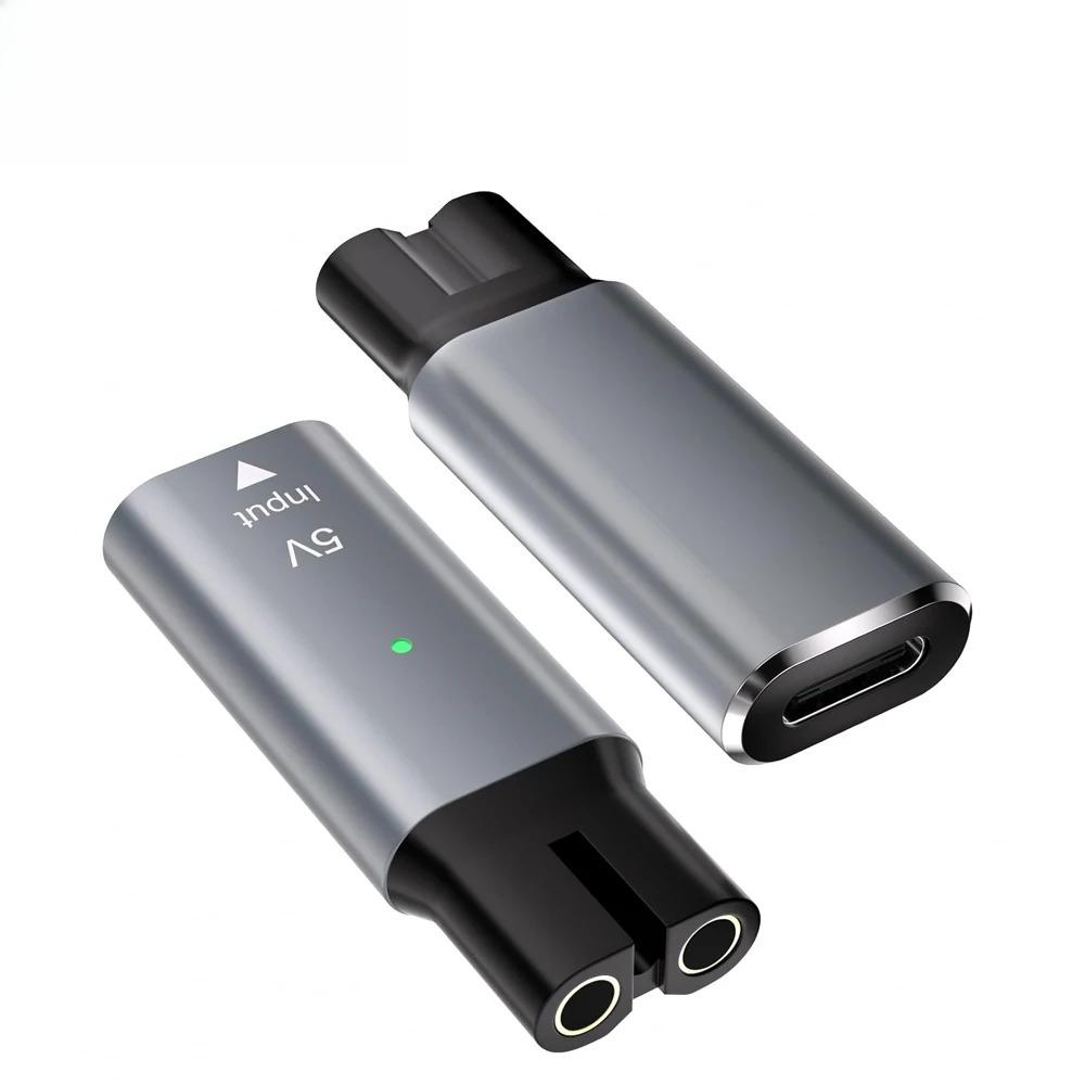 Адаптер питания 5 В Type-C для бритвы, зарядное устройство, конвертер для Philips OneBlade QP2724 QP2834 QP1424 QP1924 QP4631, триммер для бороды