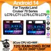 Для Toyota Land Cruiser 70 серии LC70 LC71 LC76 LC78 LC79 Carplay Auto Screen Wireless Android Auto Car Intelligent Systems DSP