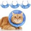 Cat Cone Collar Soft Comfortable Cat Recovery Collar for Post-Surgery Healing And Anxiety Prevention Adjustable Breathable for Cat