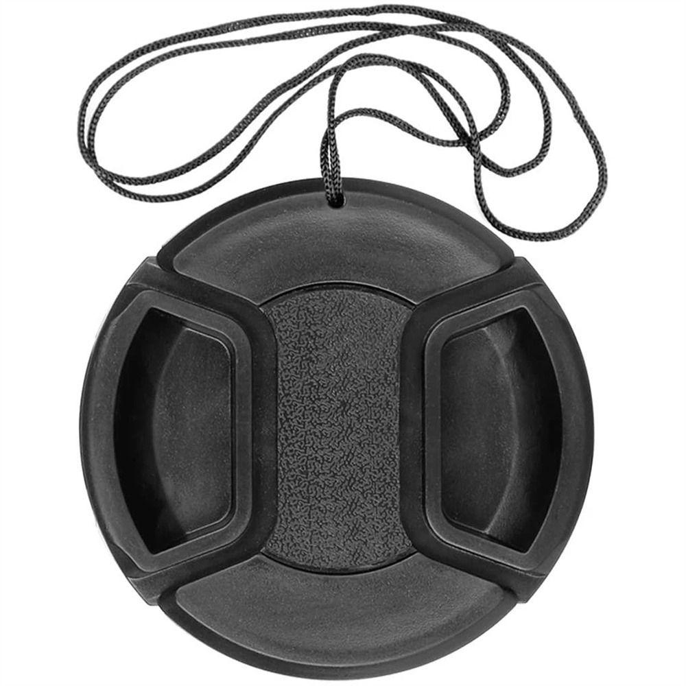 Крышка объектива с защелкой, шнурок от потери для крышки объектива Canon, крышка объектива камеры 67 мм 72 мм 77 мм 82 мм