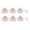Silicone Ear Tips Earbud Covers for JBL Tune Flex True Wireless Earbuds Comfort Fit Replacement Eartips