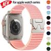 Нейлоновый спортивный ремешок для Apple Watch Series ultra 3 49 мм 42 45 38 40 41 мм с застежкой-паракордом для Iwatch Series 11 10 9 8 7 6 SE3