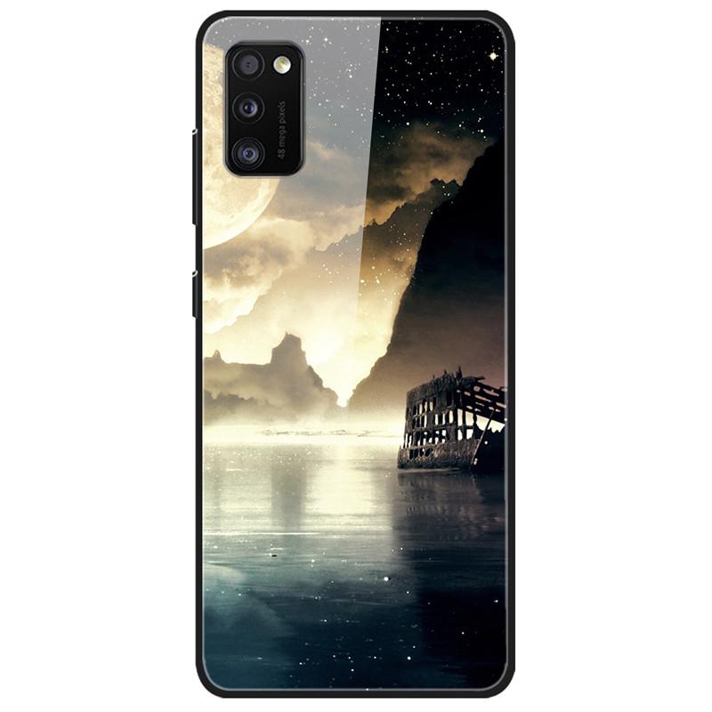Закаленное Стекло Жесткий Чехол для Samsung Galaxy M31s M21s M31 M21 M51 Чехол для Телефона Защитный M 21s Fundas Модный M 31s