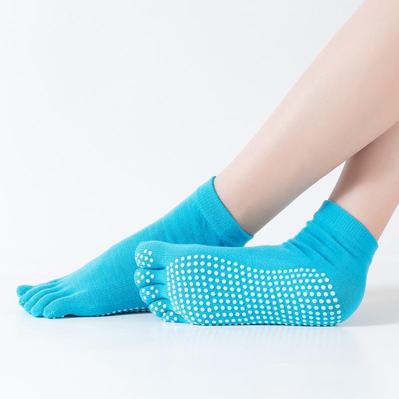 Colorful Open Toe Yoga & Dance Five-Finger Socks for Women