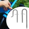 Stainless Lily Tube Inlet Outlet Adjustable Rod Aquarium Filter Connector for All Water Types