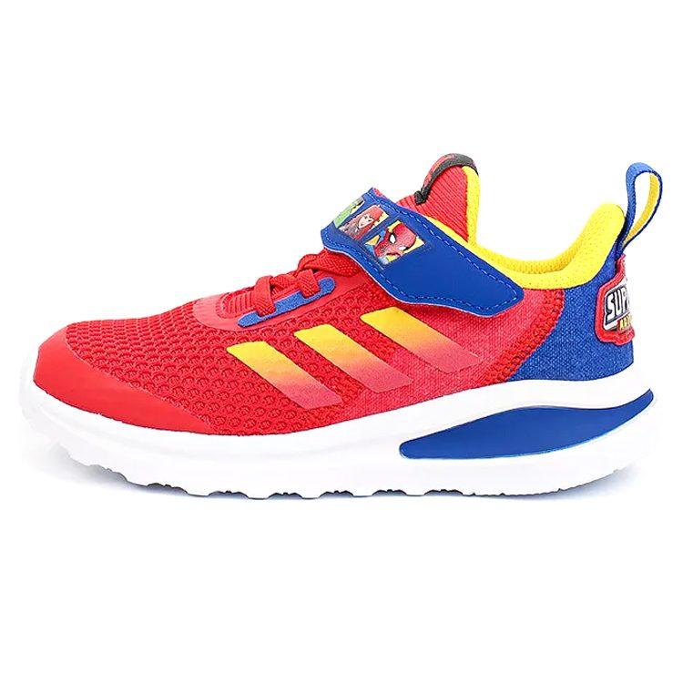 ZHIZHUXIA x Adidas Супергерой El I Низкие кеды для малышей Красный Синий Желтый Младенцы и малыши FY1654