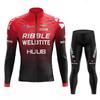 Winter, Fleece Cycling Suit, Bicycle Fleece To Keep Warm, Tour De France Long-sleeved Suit