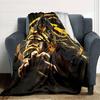 1pc Mortal Kombat4 Blanket, Gift, for Men and Women, Soft Blanket, Good for Sofa Bed Couch Travel, Lightweight Flannel Blanket