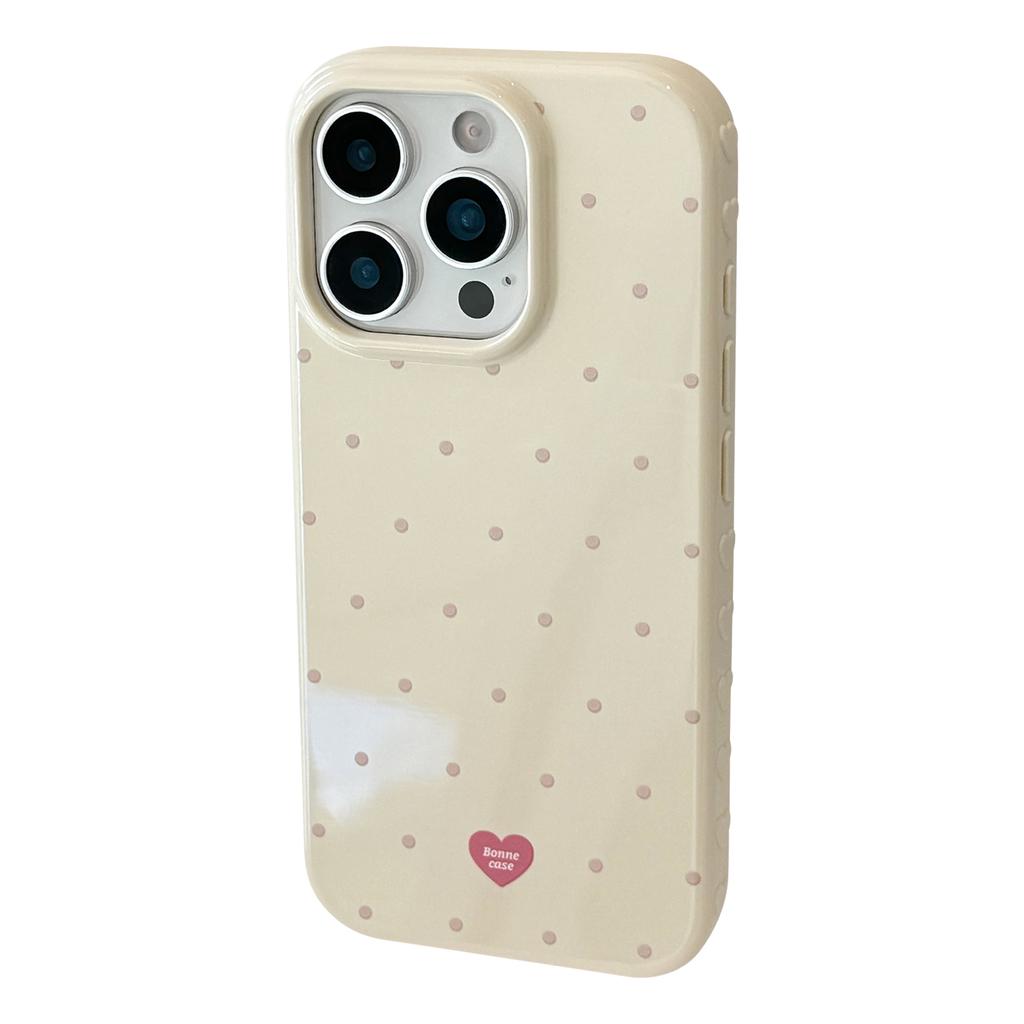 INS Чехол для мобильного телефона в горошек, маленький, свежий, для IPhone 17 16 15 14 13 Pro Max, Ультратонкий, Ударопрочный чехол для IPhone 17 Pro