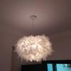 Светодиодный подвесной светильник Mordern Feather, люстра для гостиной, спальни, ресторана, потолочный светильник, подвесной светильник для внутреннего освещения