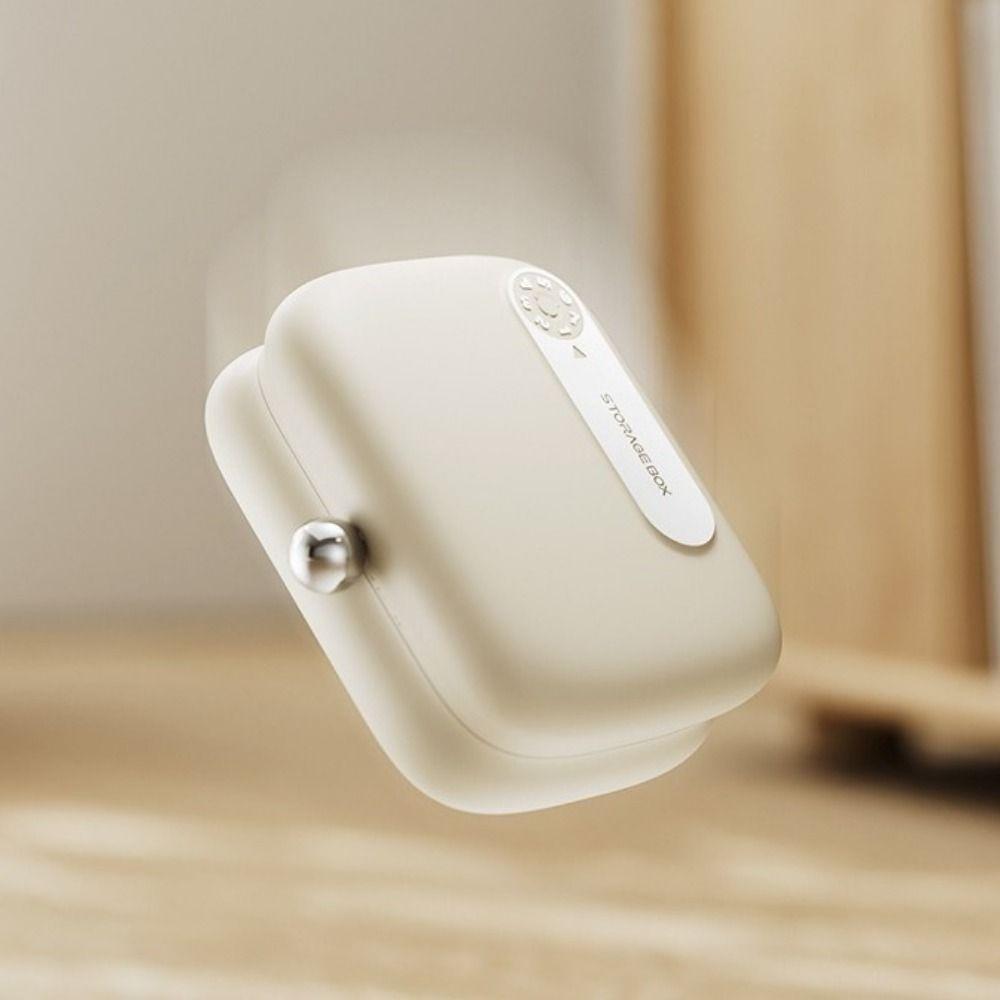 Moisture-Proof Double Layer Pill Organizer Mini Pill Dispenser Portable Weekly Pill Box for Home