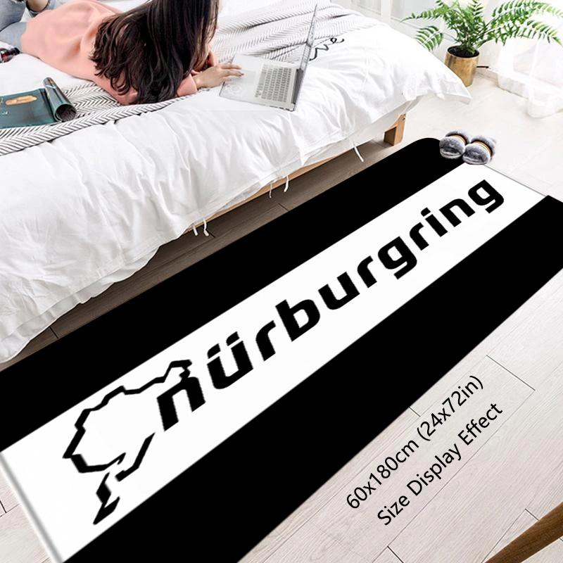 House Entrance Doormat Hallway Carpet Nurburgring Race Track Rug Living Room Rugs Foot Carpets Floor Mats Non-slip Home Decor