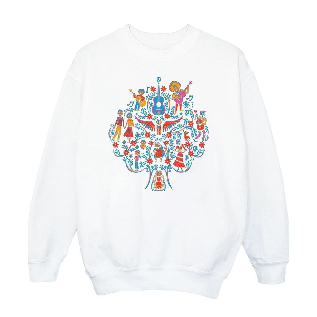 Disney Womens/Ladies Coco Tree Pattern Sweatshirt