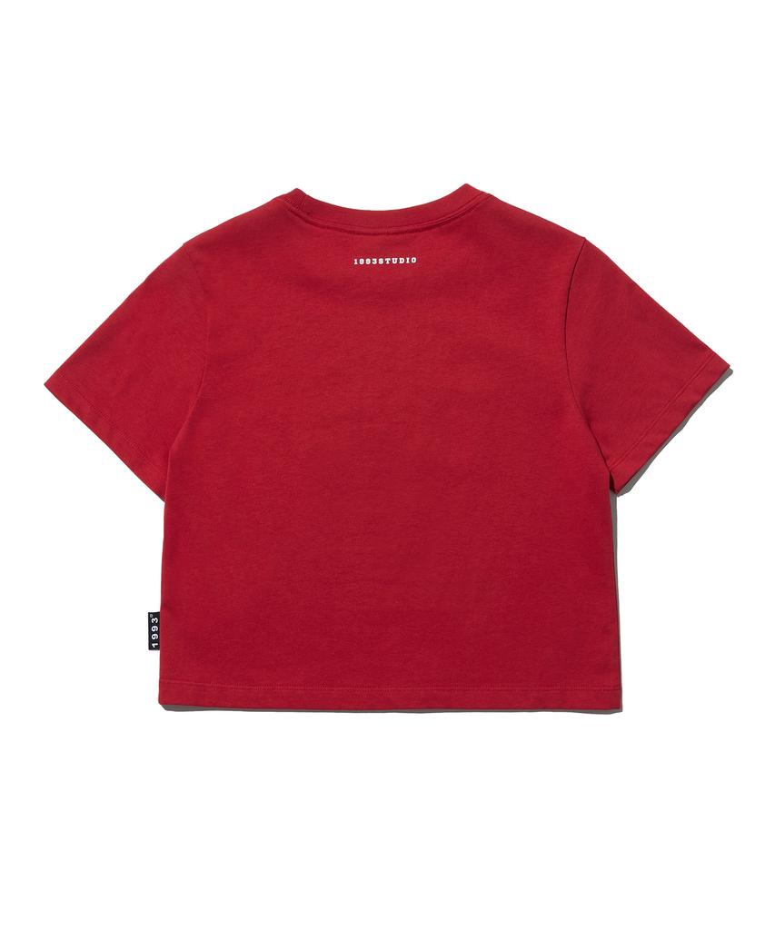 1993STUDIO Original 90S Regular T-Shirt_Red