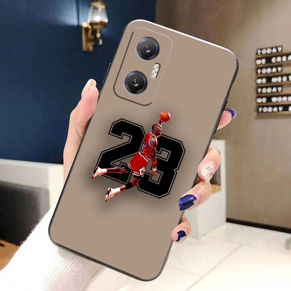 Чехол для телефона с номером 23 по баскетболу для Infinix HOT 60 50 10 10I 10S 11 12 12I 20I 20S 30I ZERO X 20 30 40 Силиконовый чехол-оболочка