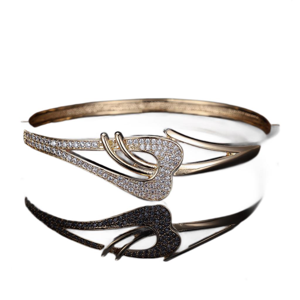 Full-mouthed Women's Light Luxury Fashion Simple Zircon Temperament Versatile Style Bracelet