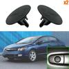 2x For Honda Civic 4D 8G 2006 2007 2008 2009 2010 2011 2012 Auto Boot Door Handle Lock Barrel Key Hole Plug Trim Clips