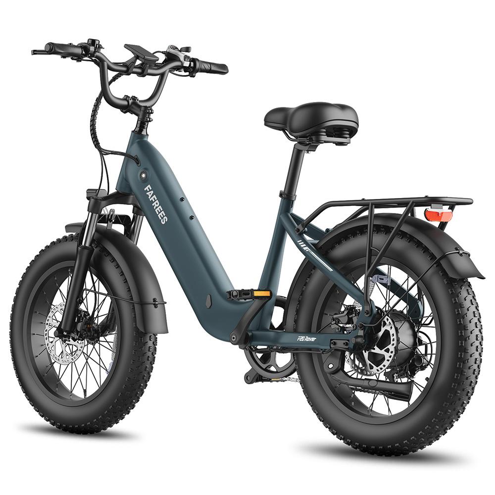 Electric Bicycle Fafrees F20 Rover 250W Motor Top Speed 25km/h 20"Fat Tire City Electric Bike 48V 20AH LCD Display 7 Speed Max Load 150Kg