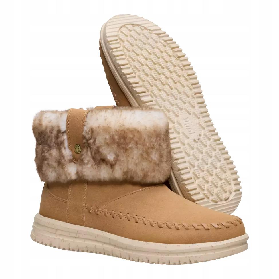 Heydude Classic Camden Cuff Cozy 44283 |36| Cognac