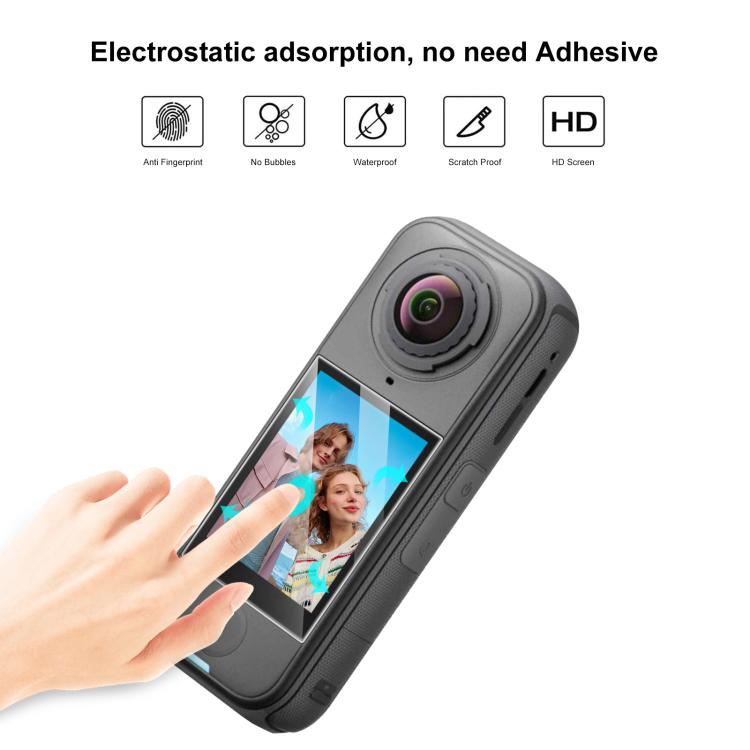 Для Insta360 X4 Air PULUZ HD Экран Закаленное Стекло Пленка (прозрачный)