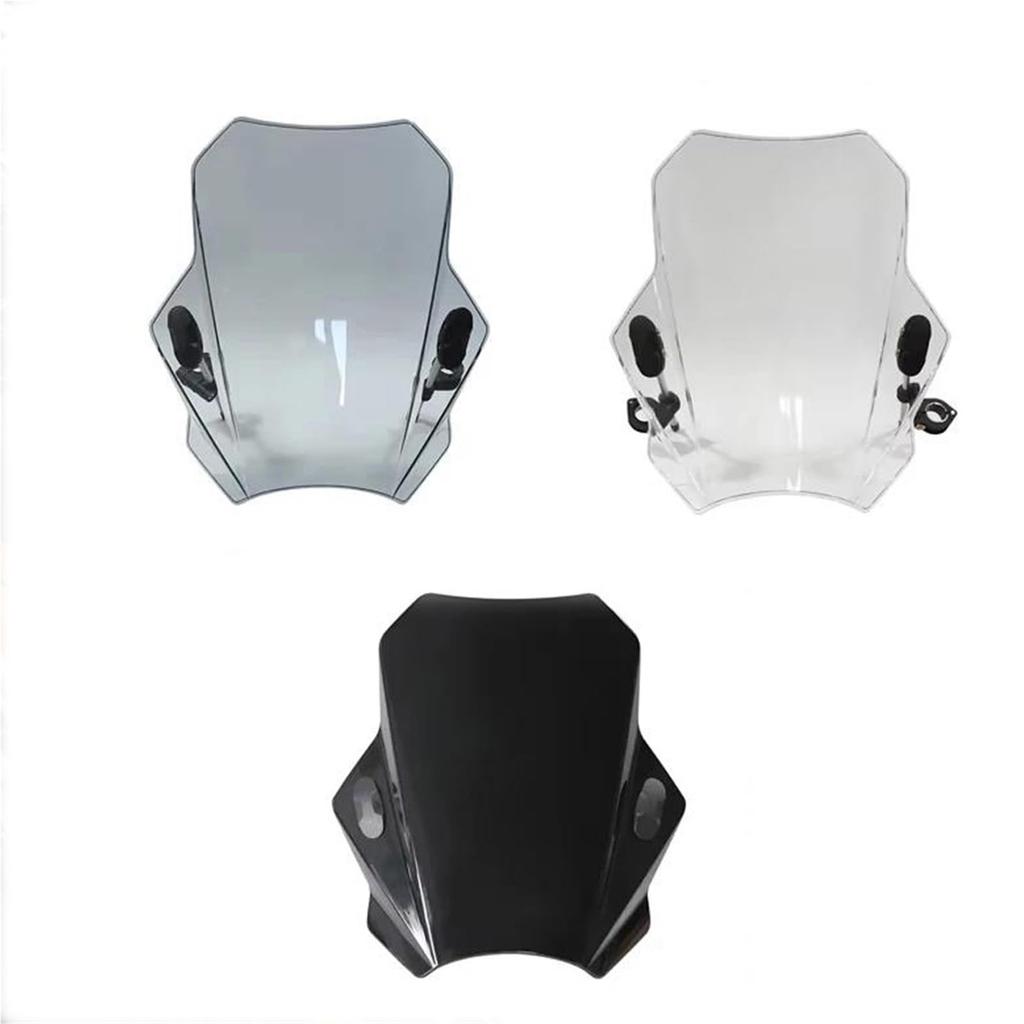 ZJRHNP Ветровое стекло Ветрозащитный экран Защитный экран Козырек Стекло с кронштейном для Hunter Cab CT125 JA55 JA65 Trail 125 CT 125