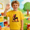 100 Pure Cotton Childrens Everyday Fashion Tee Made from  with a Fun SpiderMan Cartoon Offering Supreme Comfort and Style