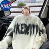 Повседневная мужская футболка с длинным рукавом NASA MARVEL