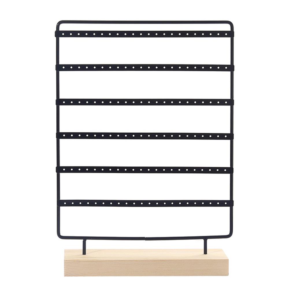 DIY Metal Earring Holder Large Capacity Ear Stud Rack Jewelry Display Stand  Room Decoration