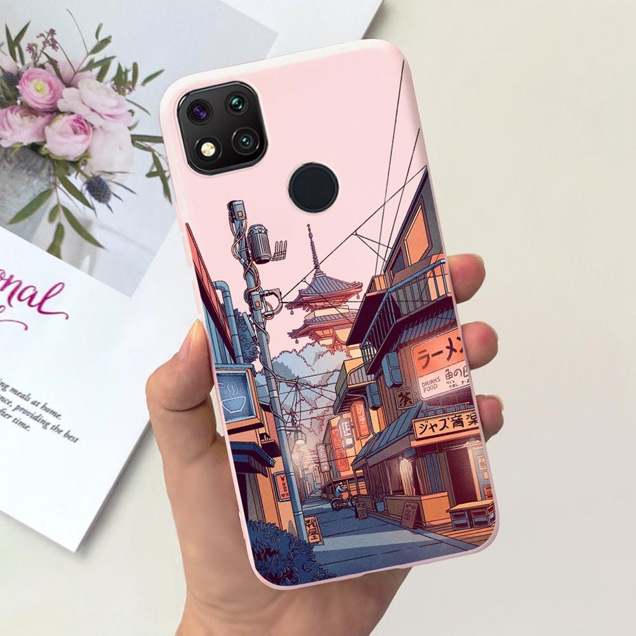 Чехол для Xiaomi Redmi 9C Милый Модный Мультяшный Чехол Мягкий Силиконовый Чехол для Телефона Для Xiaomi Redmi 9C NFC Redmi9C Чехол 6.53'' Бампер
