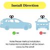 3D Car Wind Up Key, Cute Clockwork Wind Up Key For Back Of Car Roof Decoration (Black)