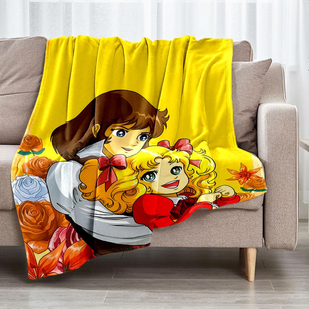 The Rose of Versailles Theme Printed Blanket - Perfect for Couch, Bed, Travel & Outdoor Use | Machine Washable, Cozy & Durable.