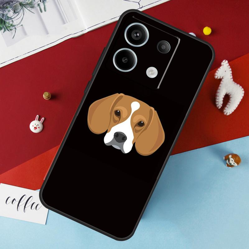 Чехол для щенка бигля для Xiaomi Redmi Note 13 12 11 8 9 10 Pro Note 12S 11S 10S Redmi 12 10C 12C 13C