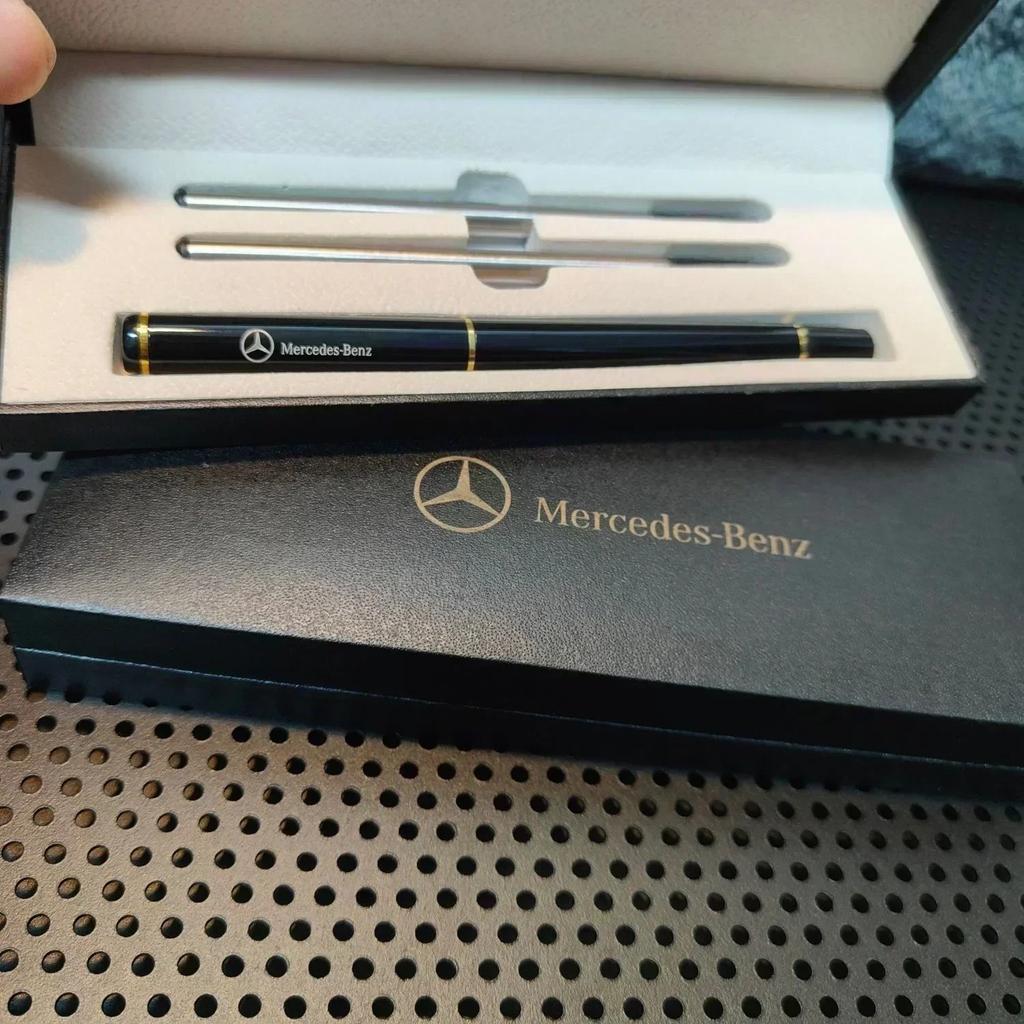 Luxury Metal Ballpoint Pens Carry with Signature Roller Pen For Mercedes Benz AMG W206 W204 W205 W212 W213 W221 W222 W223 W251 SE0