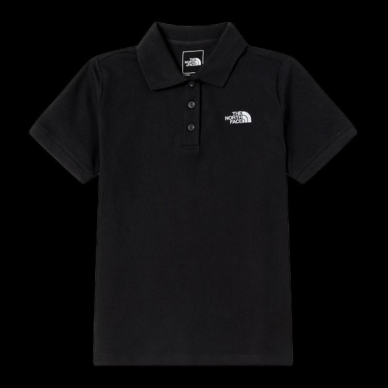 The North Face Женская футболка-поло с логотипом, короткий рукав