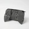 Clear PVC Striped Pencil Case Multi-functional Stationery Organizer Star Pendant Pen Bag  Girl