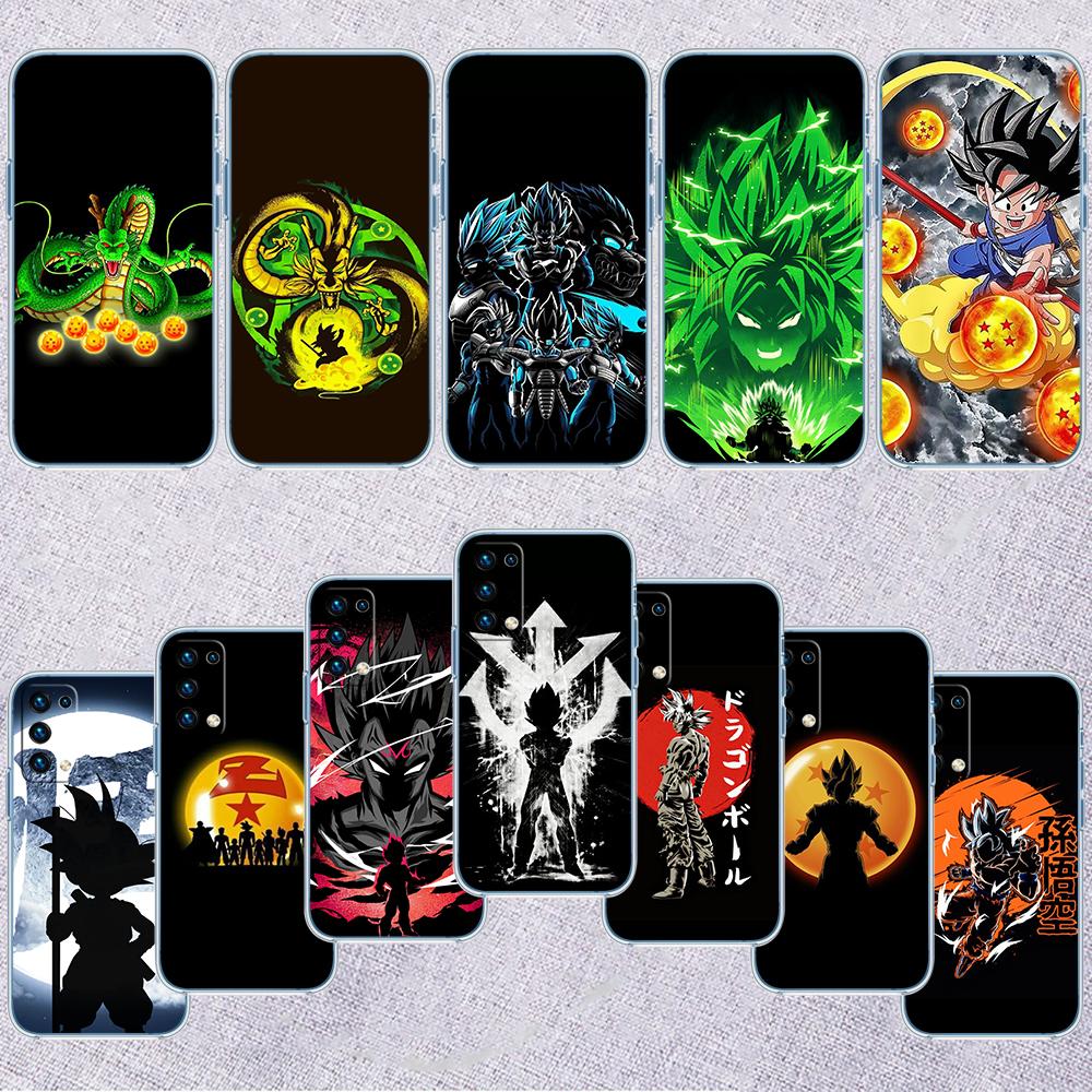 BH21 Dragon Ball LOGO Transparent Phone Case for Motorola Moto Edge 20 30 40 50 S30 Fusion Ultra Pro Neo Lite + G200 G23
