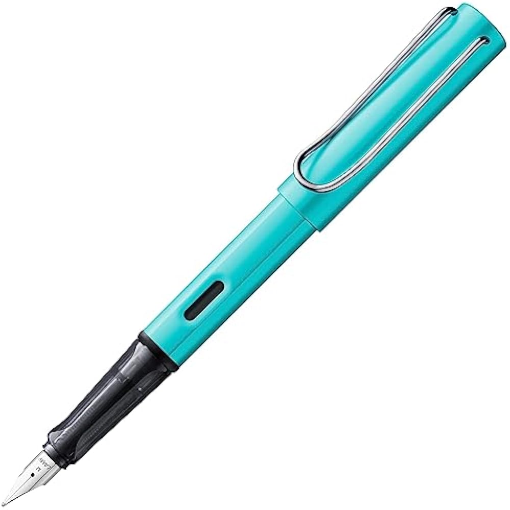 Перьевая ручка LAMY Al-Star Tourmaline - Эргономичная рукоятка и стальное перо размера EF - Легкий алюми...
