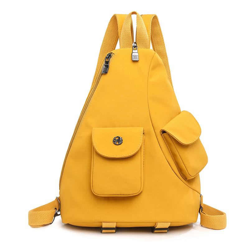 Backpack Women's Multi-functional Bag Dual-purpose Large Capacity Chest Bag Lightweight Commuter Crossbody Bag